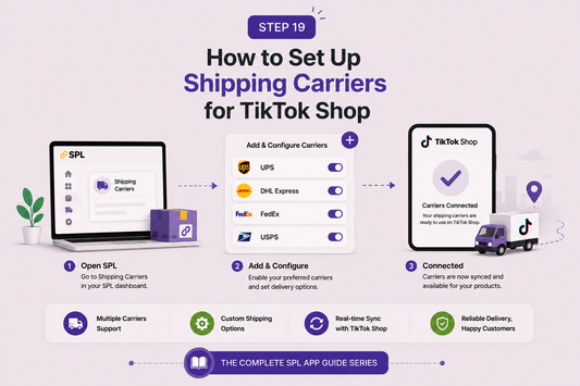 How to Set Up Shipping Carriers for TikTok Shop