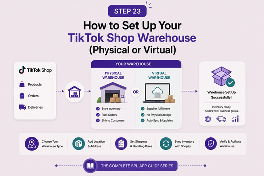 How to Set Up Your TikTok Shop Warehouse (Physical or Virtual)