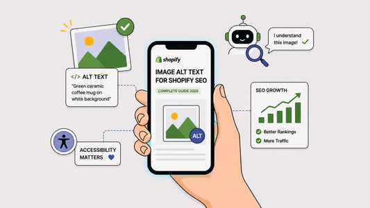 Image ALT text optimization for Shopify SEO (2026 Guide)