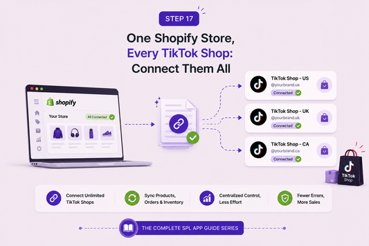 One Shopify Store, Every TikTok Shop: Connect Them All