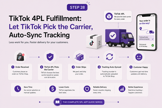 TikTok 4PL Fulfillment Let TikTok Pick the Carrier, Auto-Sync Tracking